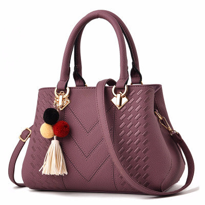 Women's PU Leather Multi-Compartment Handbag — product image 3