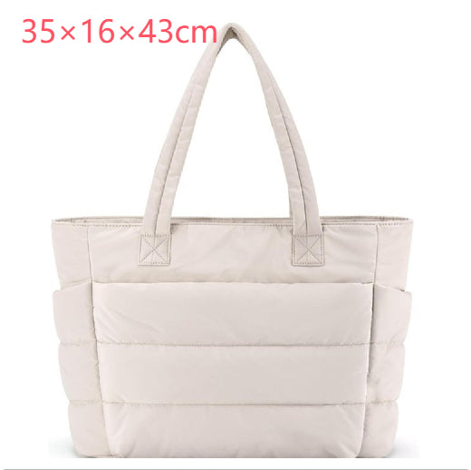 Quilted Puffer Laptop Tote Bag — product image 8