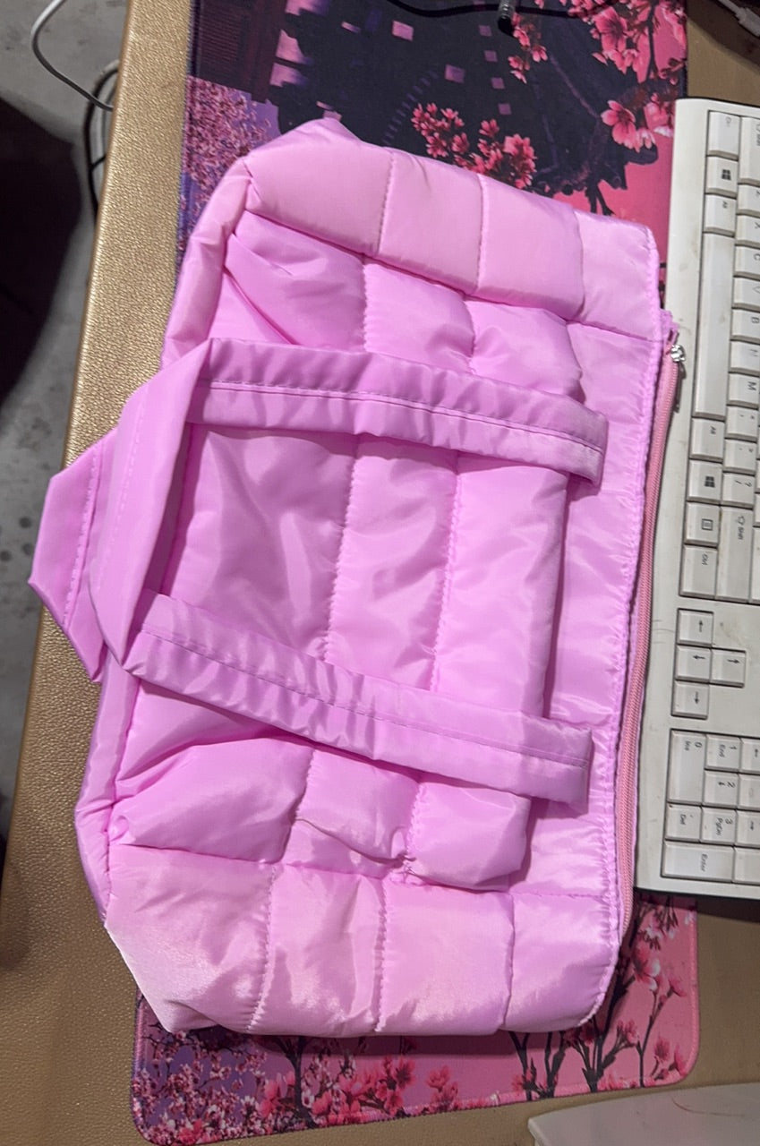 Quilted Puffer Laptop Tote Bag — product image 10