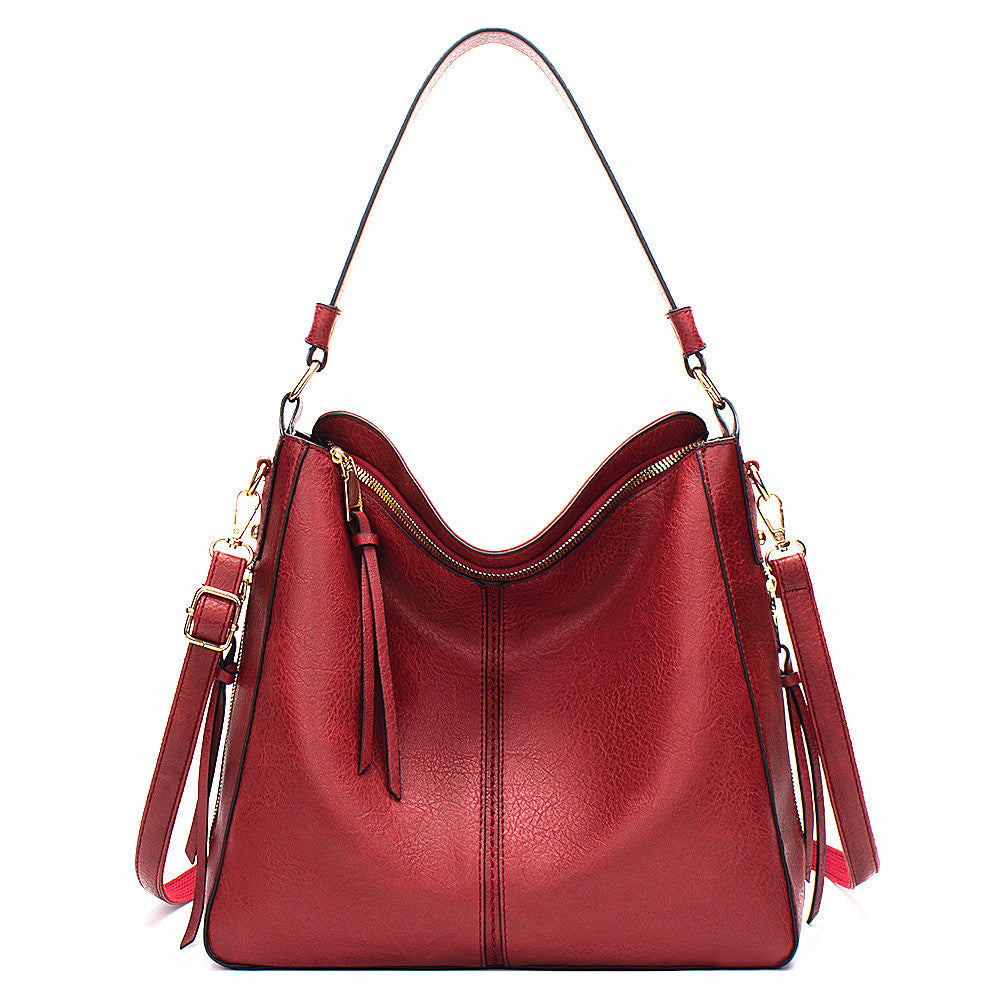 Large-Capacity Soft PU Hobo Tote Bag — product image 5