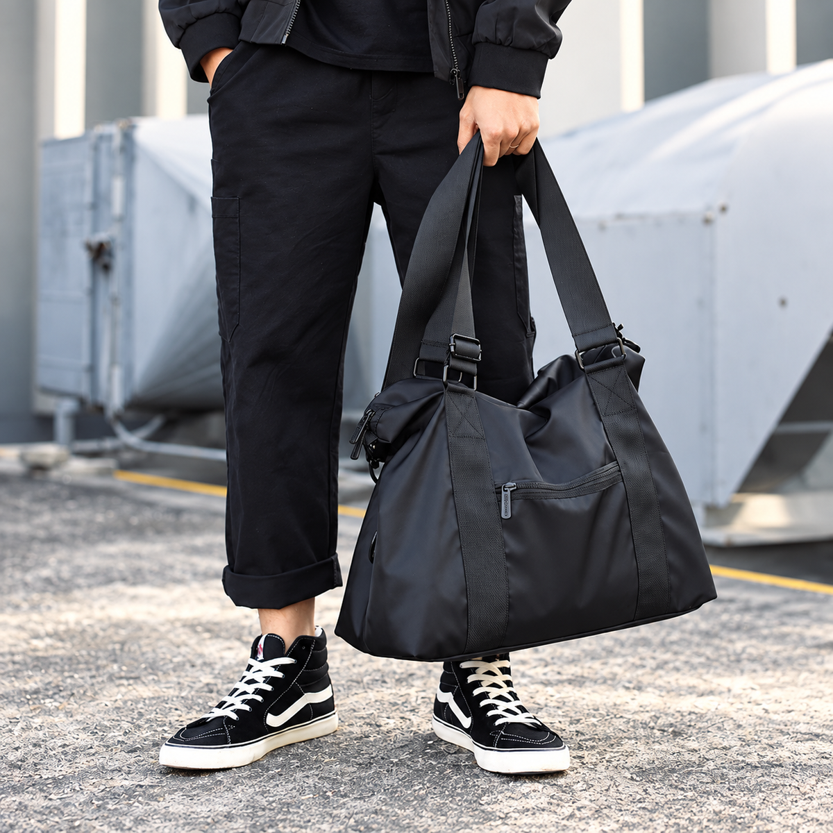 Nylon Travel Tote Bag