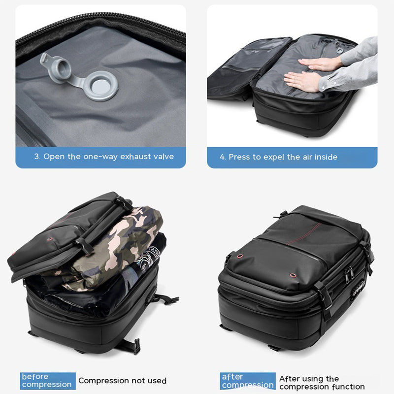 19-Inch Vacuum Compression Business Travel Backpack — product image 9