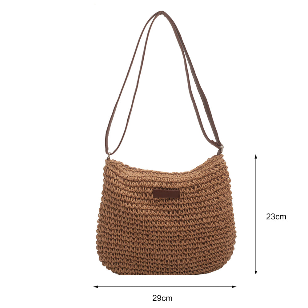 Woven Straw Vacation Tote Bag — product image 6