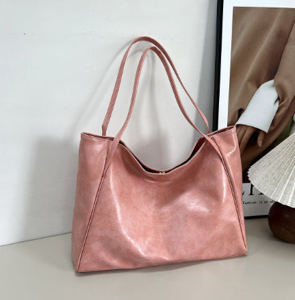 Soft PU Leather Large-Capacity Shoulder Bag — product image 12