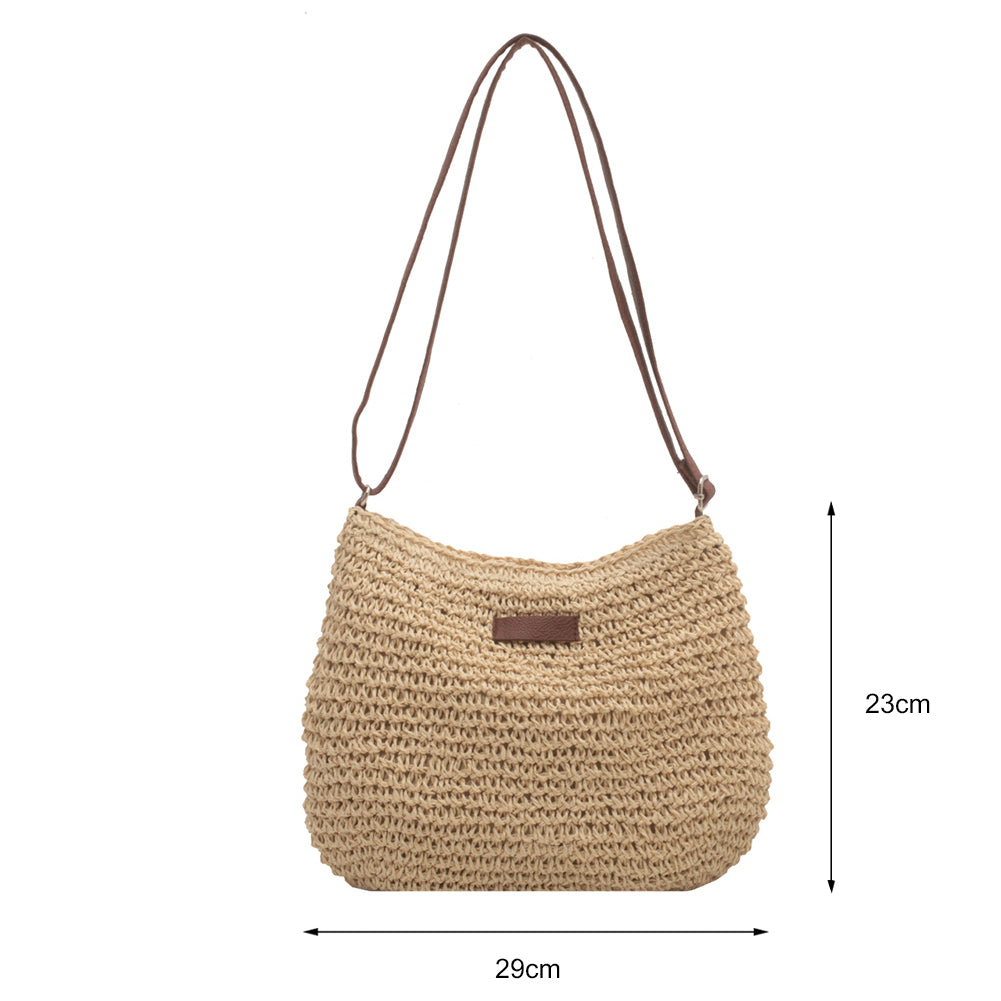 Woven Straw Vacation Tote Bag — product image 7