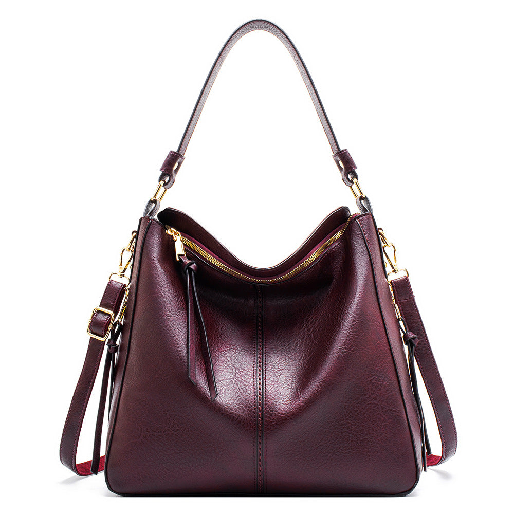 Large-Capacity Soft PU Hobo Tote Bag — product image 12