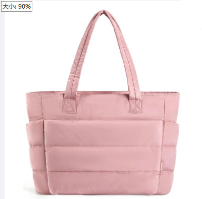 Quilted Puffer Laptop Tote Bag — product image 9
