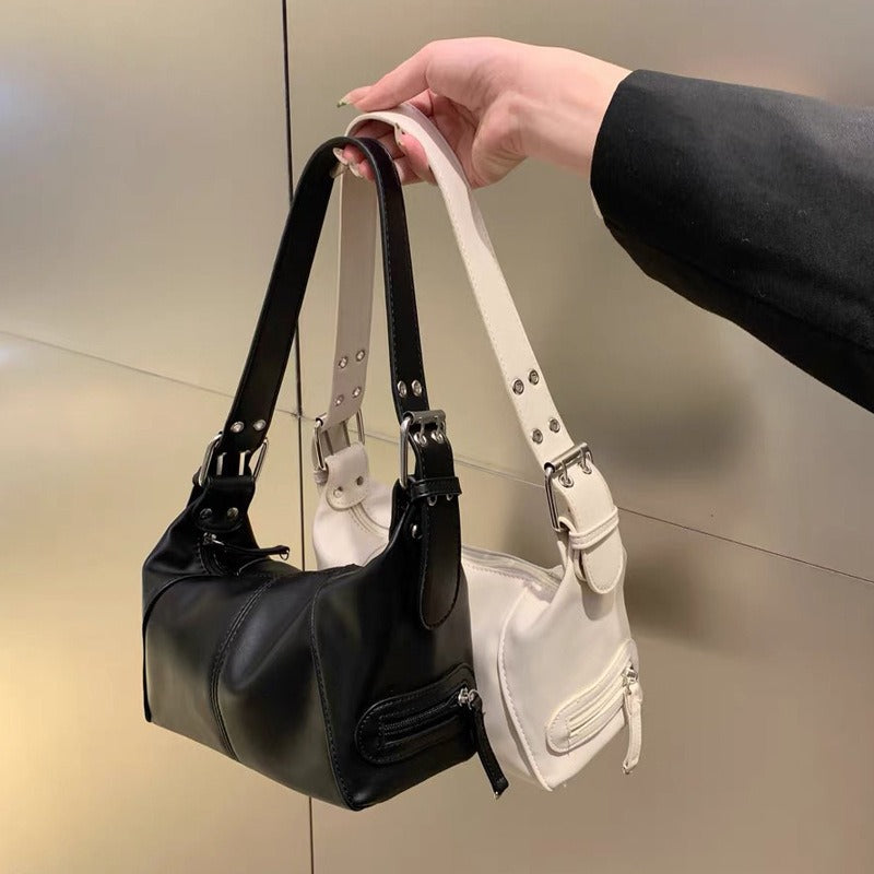 Y2K Motorcycle-Style PU Shoulder Bag — product image 9