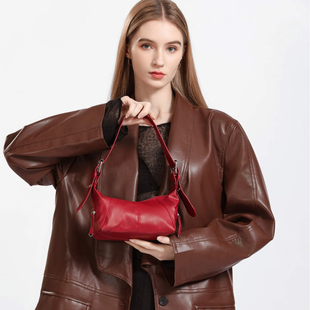Y2K Motorcycle-Style PU Shoulder Bag — product image 10