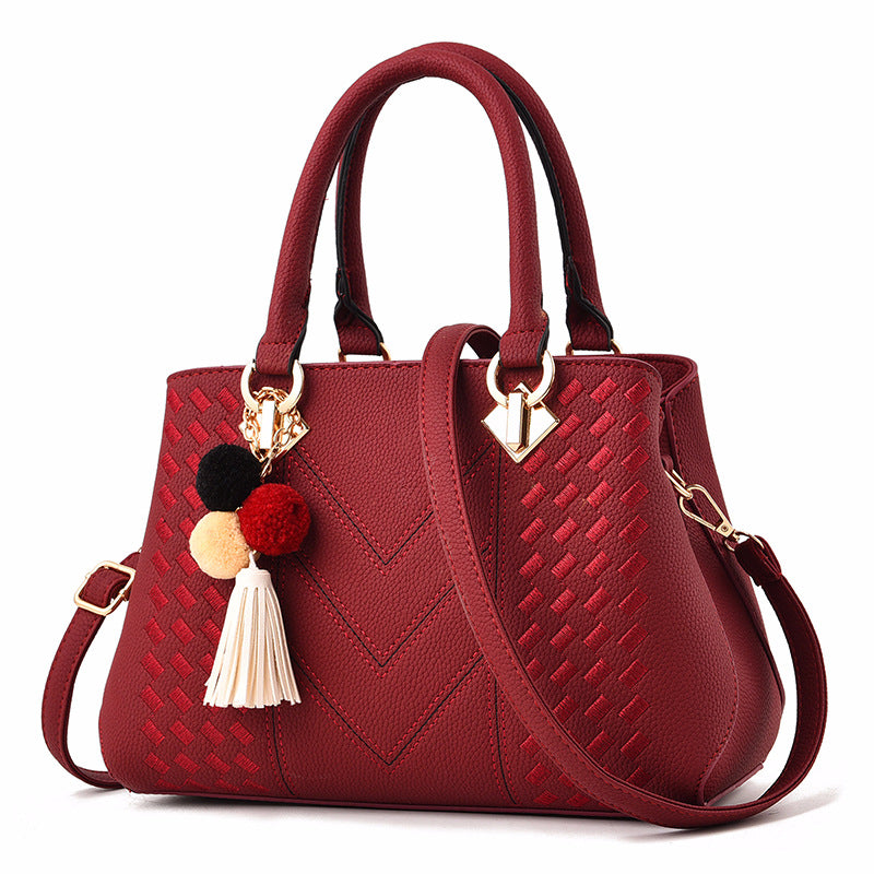 Women's PU Leather Multi-Compartment Handbag — product image 5