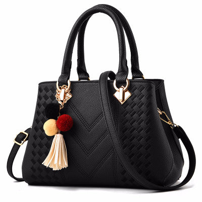 Women's PU Leather Multi-Compartment Handbag — product image 1
