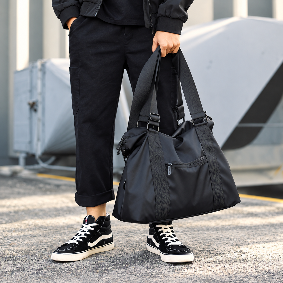 Nylon Travel Tote Bag