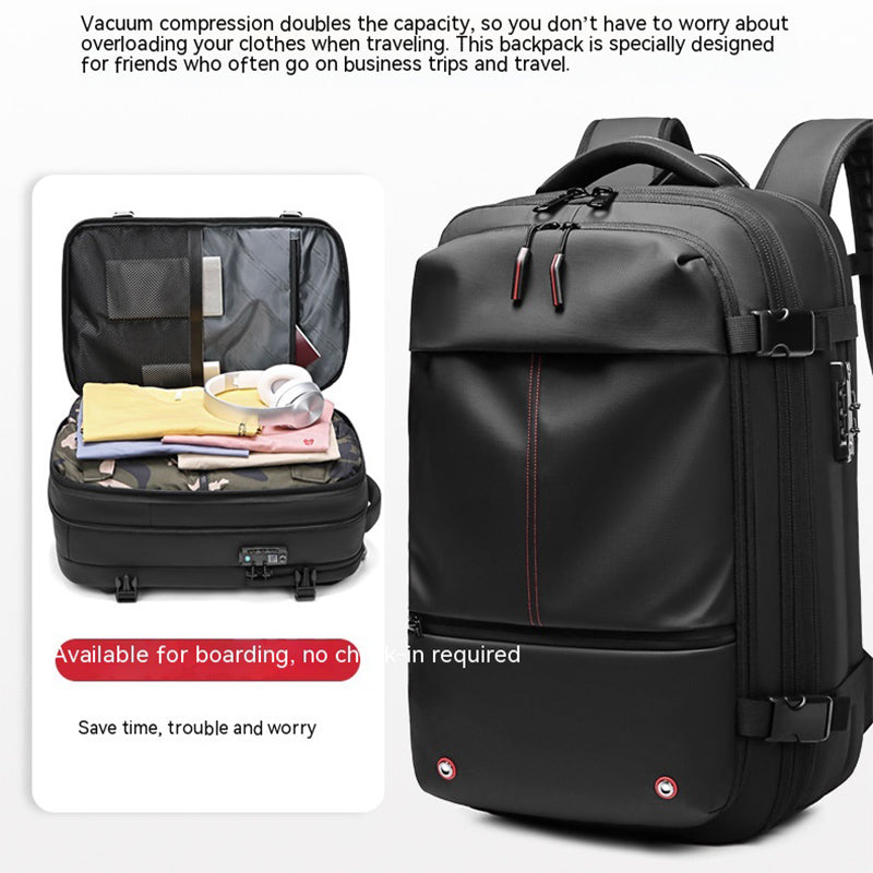 19-Inch Vacuum Compression Business Travel Backpack — product image 2
