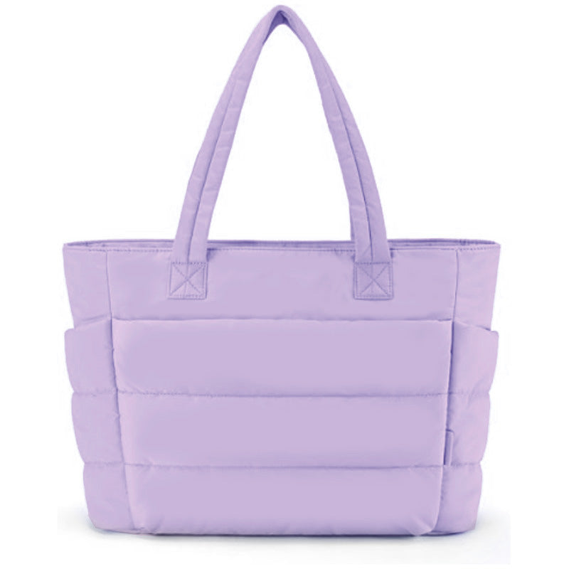 Quilted Puffer Laptop Tote Bag — product image 7