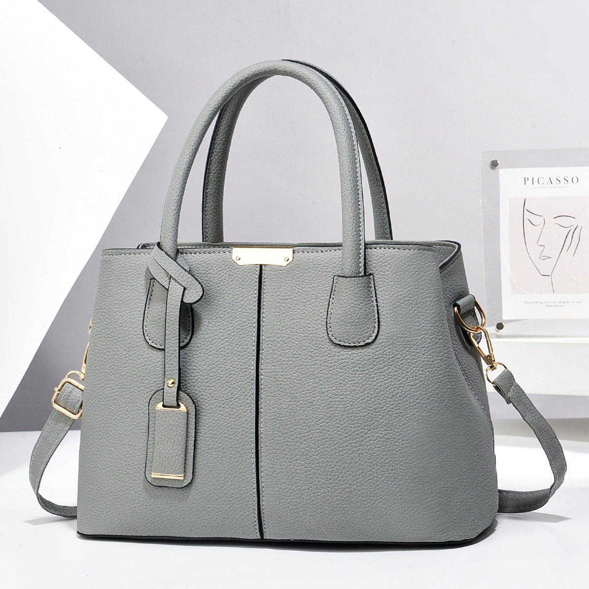 PU Leather Square Crossbody Handbag — product image 13