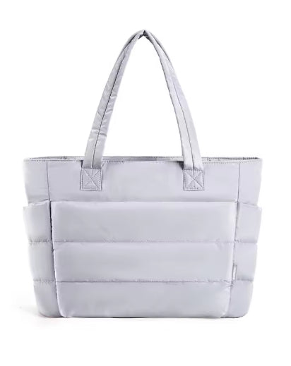 Quilted Puffer Laptop Tote Bag — product image 12