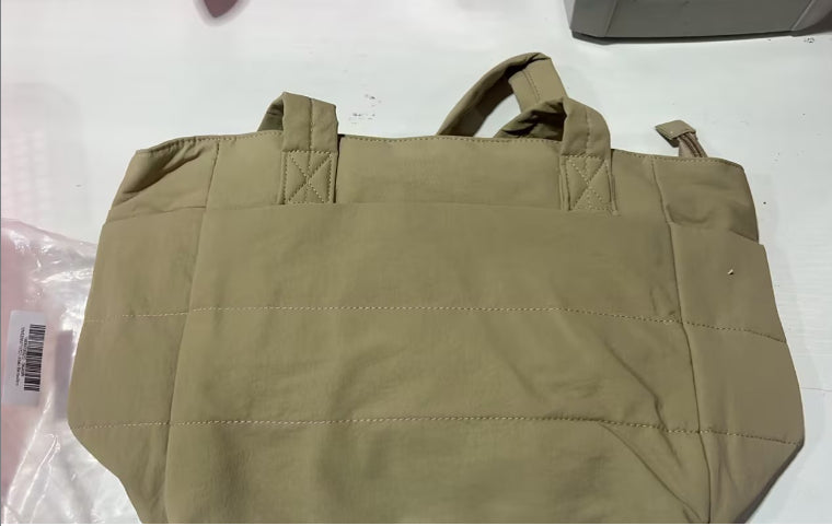 Quilted Puffer Laptop Tote Bag — product image 11
