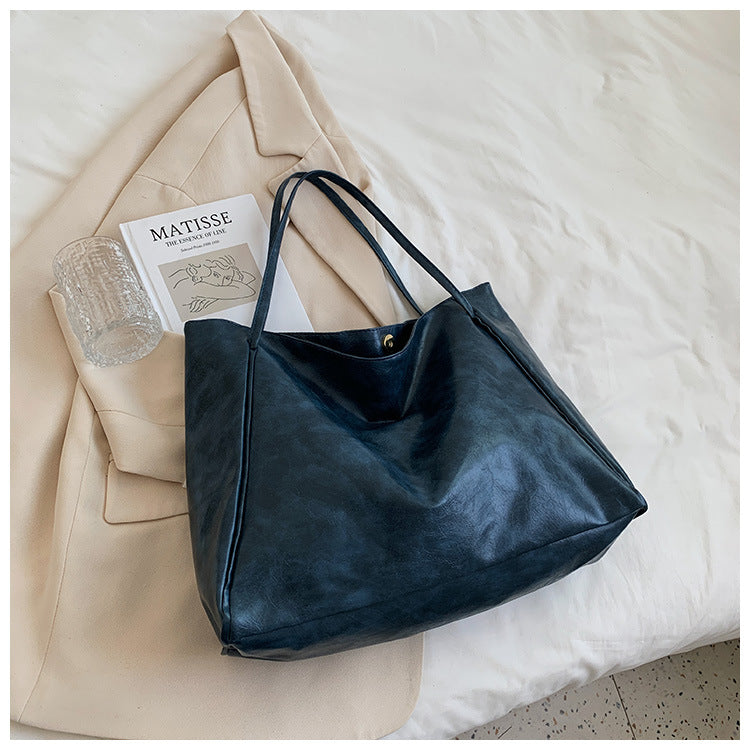 Soft PU Leather Large-Capacity Shoulder Bag — product image 10