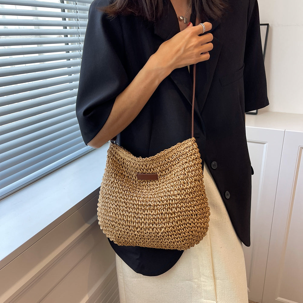 Woven Straw Vacation Tote Bag — product image 8