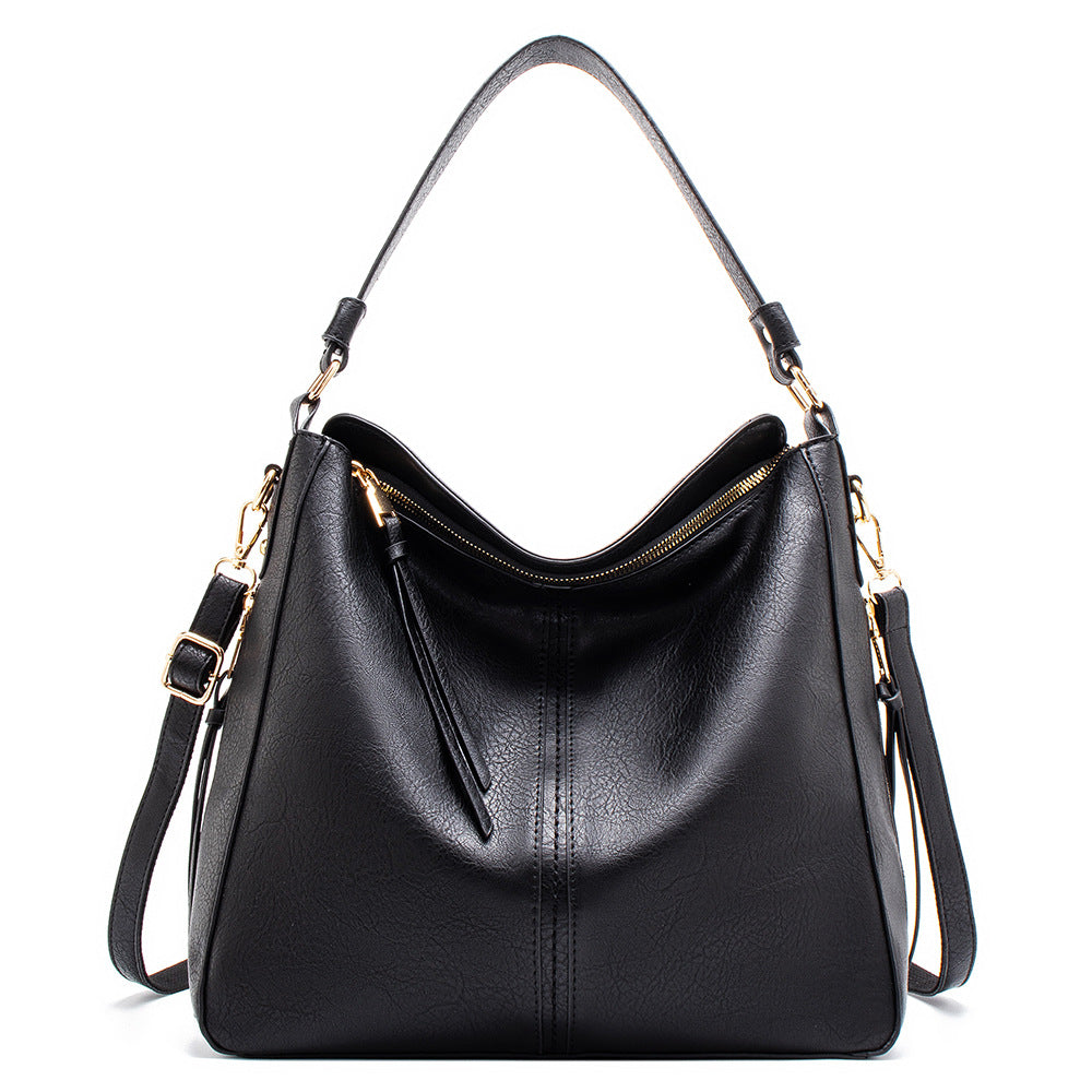 Large-Capacity Soft PU Hobo Tote Bag — product image 7