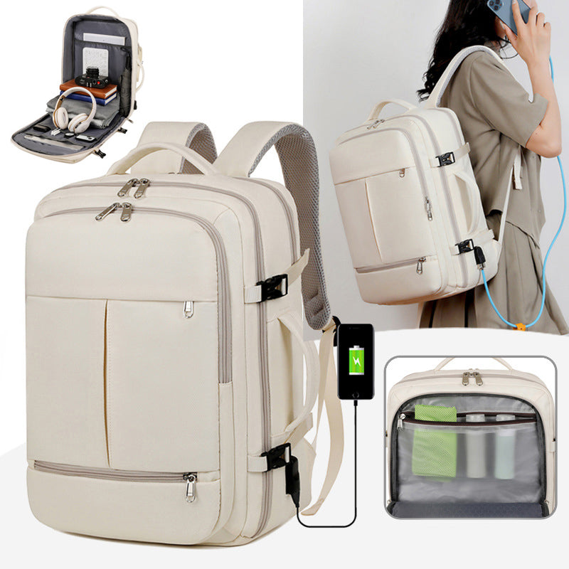 Large-Capacity 15.6-Inch Laptop Travel Backpack — product image 1