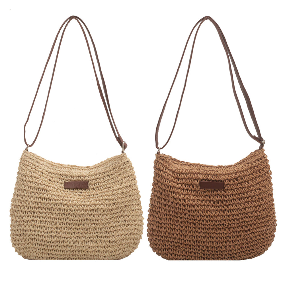 Woven Straw Vacation Tote Bag — product image 3