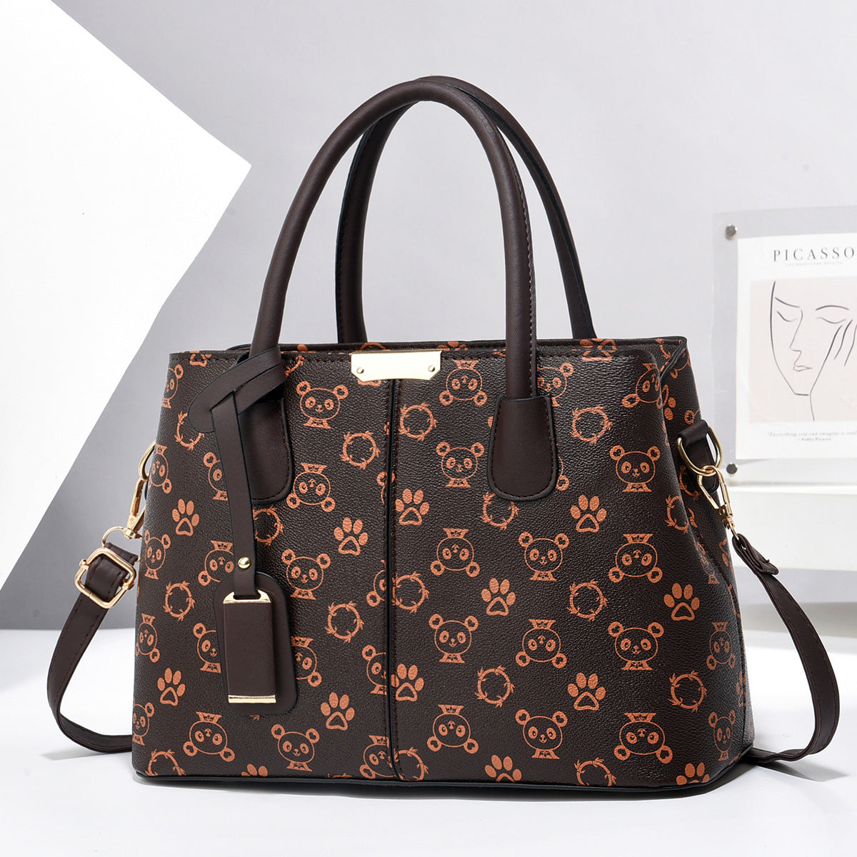 PU Leather Square Crossbody Handbag — product image 10
