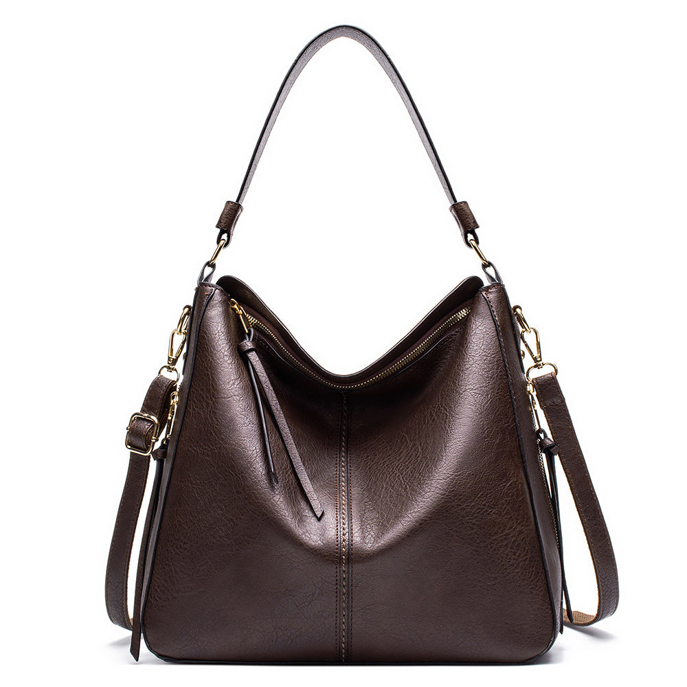 Large-Capacity Soft PU Hobo Tote Bag — product image 9